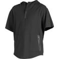 thumbnail image 1 of Rawlings Adult Gold Collection Short Sleeve Hoodie | Black | LRG, 1 of 2