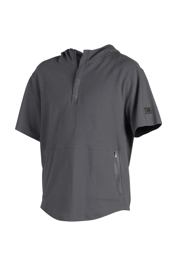 Adult Gold Collection Short Sleeve Hoodie | Graphite | MED