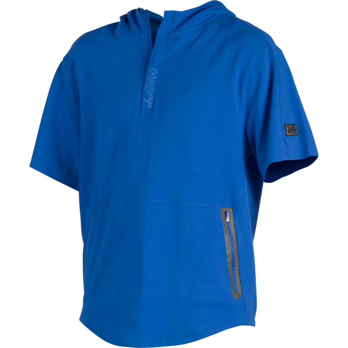 Rawlings Adult Gold Collection Short Sleeve Hoodie Royal LRG Walmart