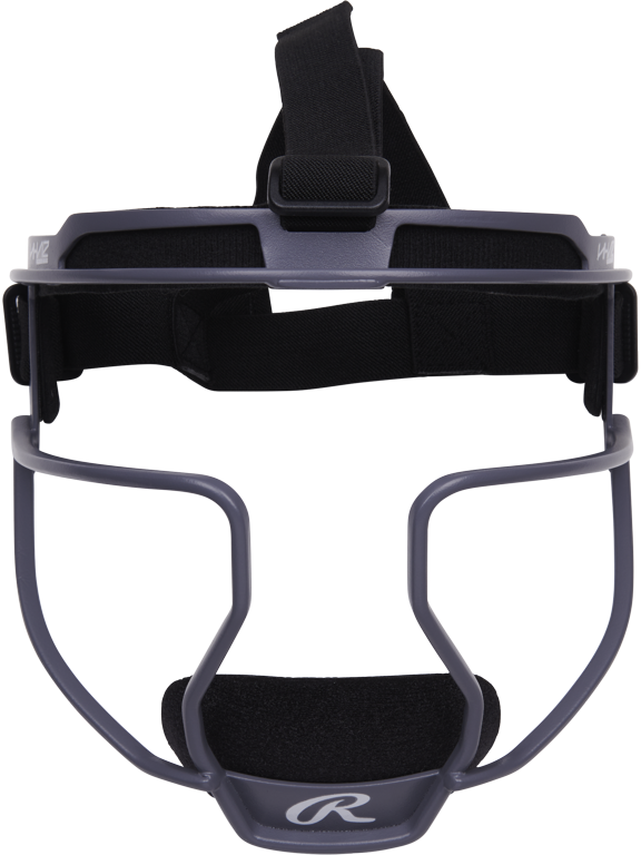 Adult Hi-Viz Softball Fielders Mask - Matte | Graphite | Adult