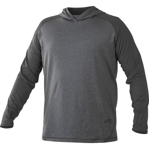 Rawlings Adult Hurler Lightweight Hoodie GRAY | DARK GRAY SM