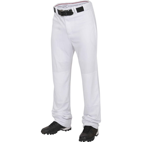 Rawlings Adult Premium Straight Baseball Pant | White | MED