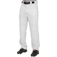 thumbnail image 1 of Rawlings Adult Semi-Relaxed Pinstripe Pant | White/Black | XLRG, 1 of 3