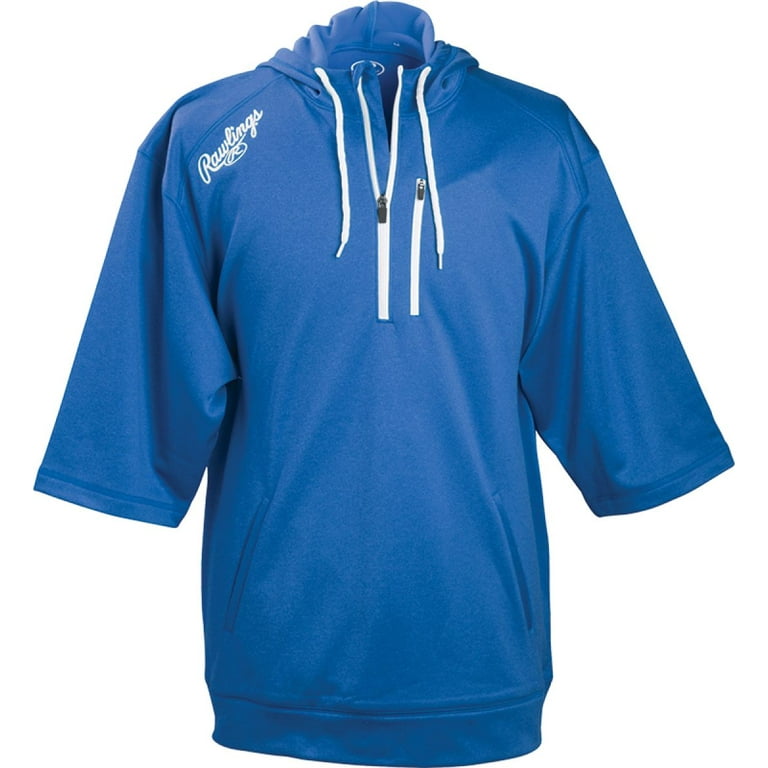 Rawlings Adult Short Sleeve Hoodie ROYAL SM Walmart