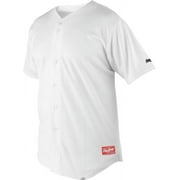 Rawlings Adult Short Sleeve Jersey | White | MED