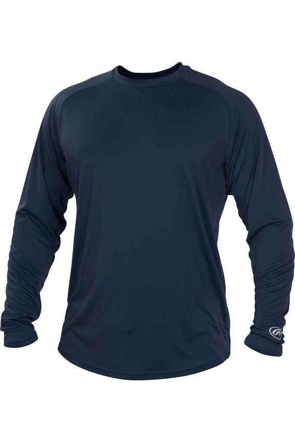 Adult Tech Long Sleeve | Navy | MED