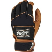 Rawlings Adult Workhorse Batting Gloves | Caramel/Black | LRG