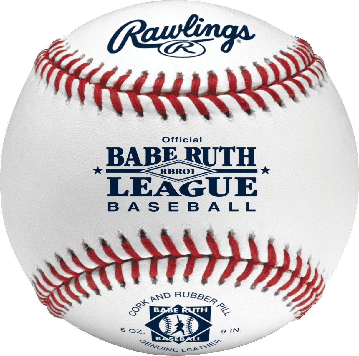 Rawlings | Babe Ruth League Baseballs | Competition Grade | RBRO1 | Youth/14U | Multiple Count Options
