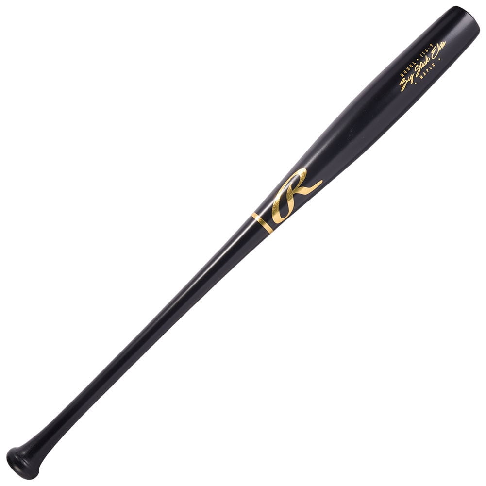 Rawlings Big Stick Elite Torpedo I13T Maple Wood Baseball Bat Black/Gold