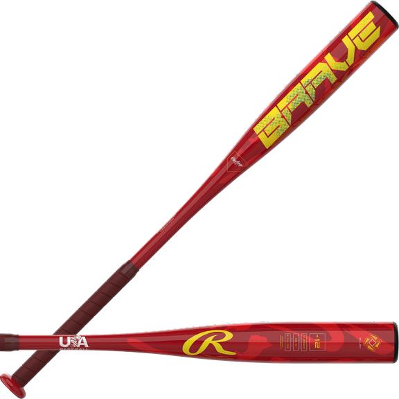 Rawlings Brave USA Youth Baseball Bat | 26 inch | -12