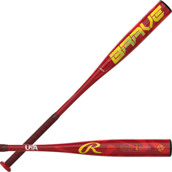 Rawlings Brave USA Youth Baseball Bat| 27 inch | -12