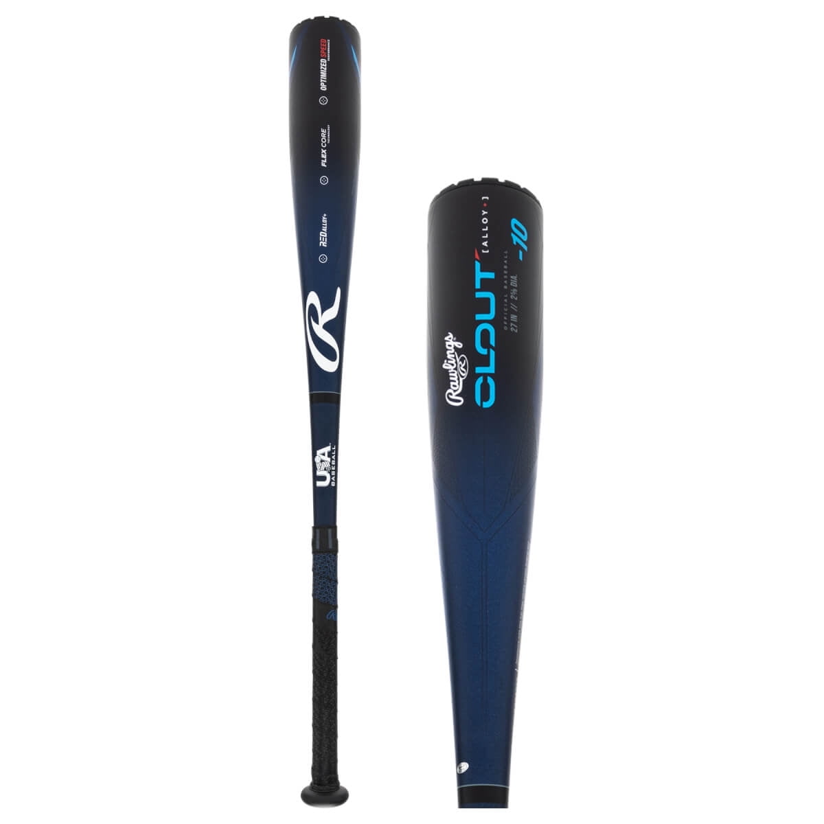 Rawlings Clout -10 USA Baseball Bat | 27 in | -10 - Walmart.com