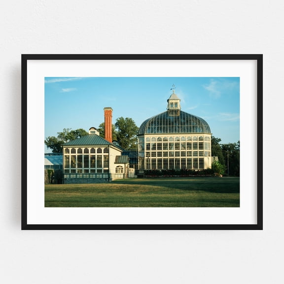 Rawlings Conservatory, Baltimore 02 - Baltimore Maryland Photography Black Framed Wall Art Print 24 x 36 inches