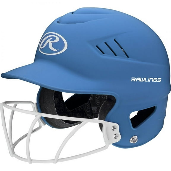 Rawlings Coolflo Highlighter Batting Helmet | Carolina Blue | Adult