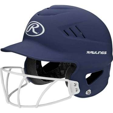 Rawlings Coolflo Highlighter Batting Helmet | Matte Navy | Adult