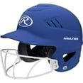 thumbnail image 1 of Rawlings Coolflo Highlighter Batting Helmet | Matte Royal | Adult, 1 of 3