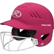 Rawlings Coolflo Highlighter Batting Helmet | Pink | Adult