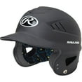 thumbnail image 1 of Rawlings Coolflo Molded OSFM Baseball Helmet, Matte Black, 1 of 8