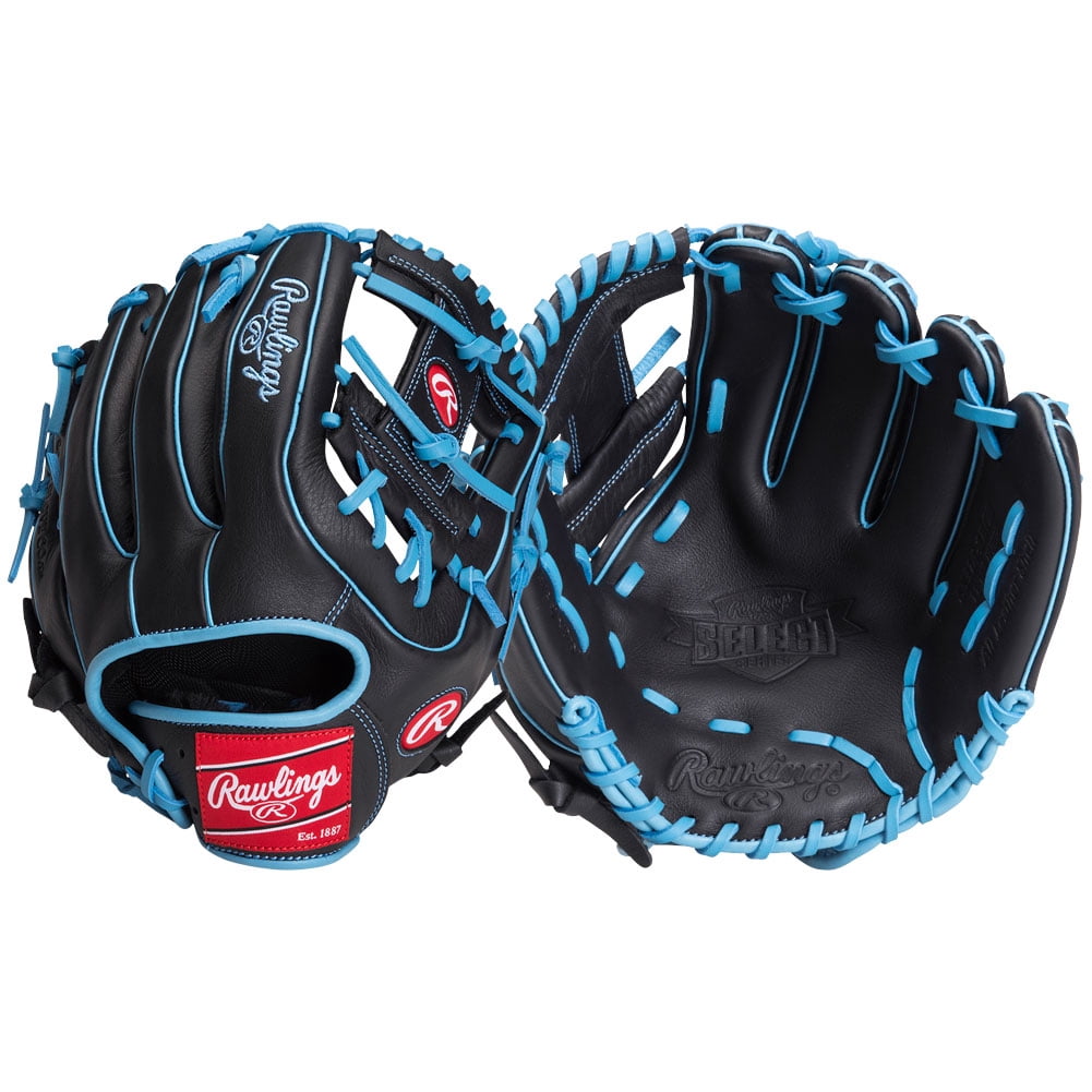 Rawlings Exclusive Select Series 11.5" Baseball Glove (SS314-2BCB) Black/Blue 11.5
