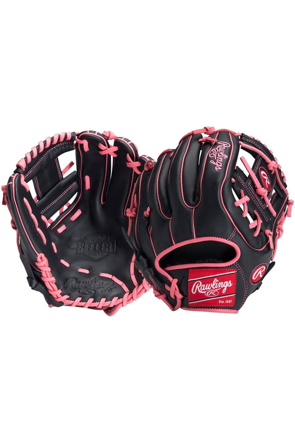 Exclusive Select Series 11.5" Baseball Glove (SS314-2BP) Black/Pink 11.5