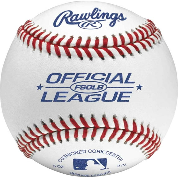 Rawlings FSOLB Flat Seam Cushioned Cork Center EIT Baseballs