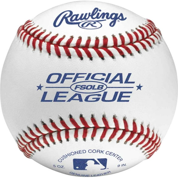 Rawlings FSOLB Flat Seam Cushioned Cork Center EIT Baseballs