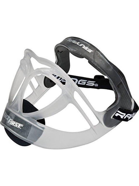 Face First Softball Fielders Mask, Black/Clear