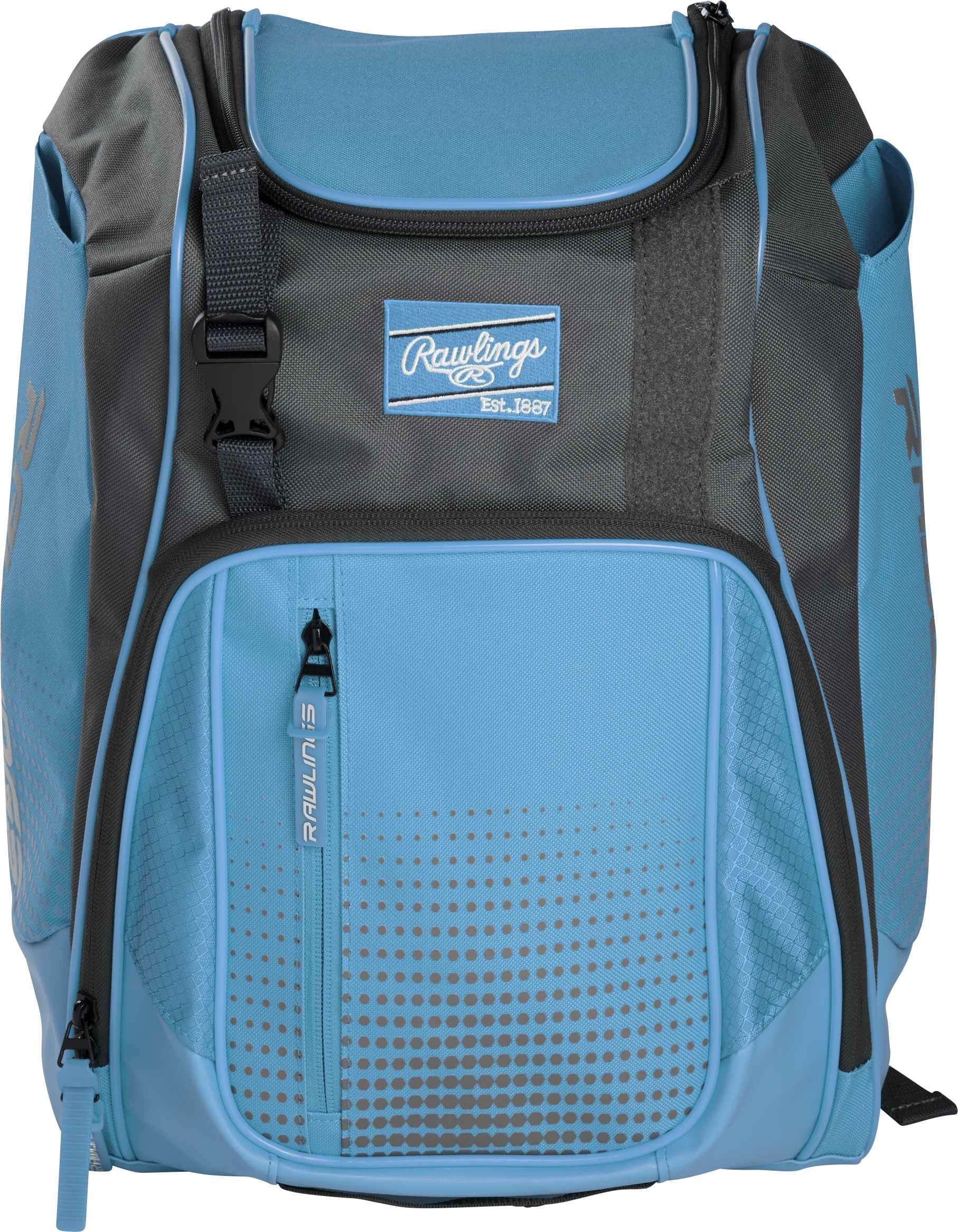 Rawlings Franchise Baseball Backpack | Columbia Blue | ANy - Walmart.com