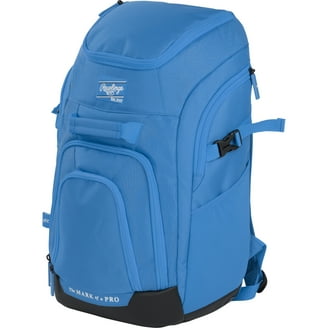 Sac à Dos Rawlings Softball/Baseball - Bleu/Gris/Argent - Rare Et Discontinué