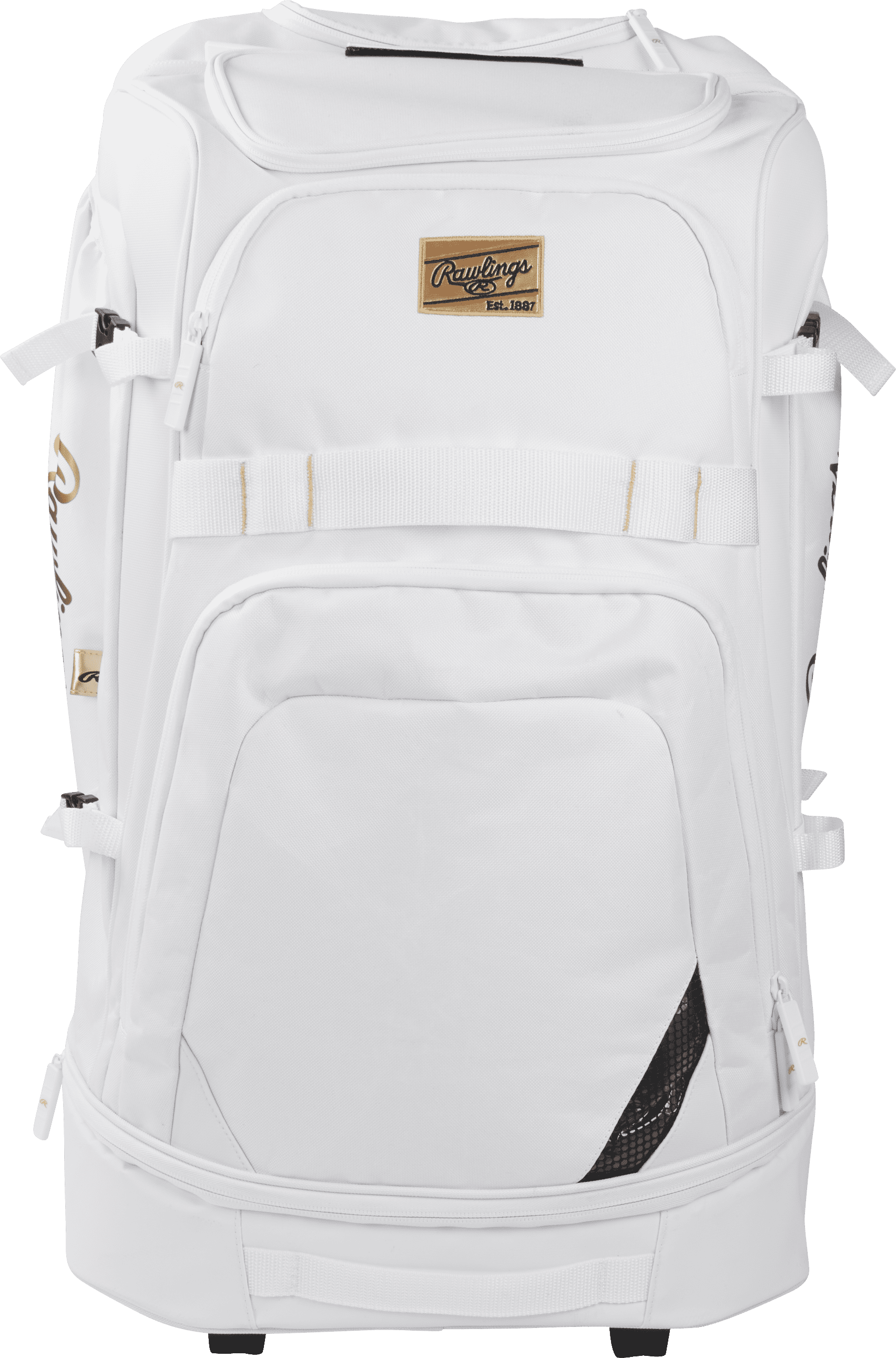 Rawlings Gold Collection Wheeled Bag | White