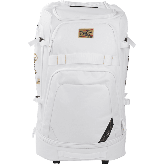 Rawlings Gold Collection Wheeled Bag | White