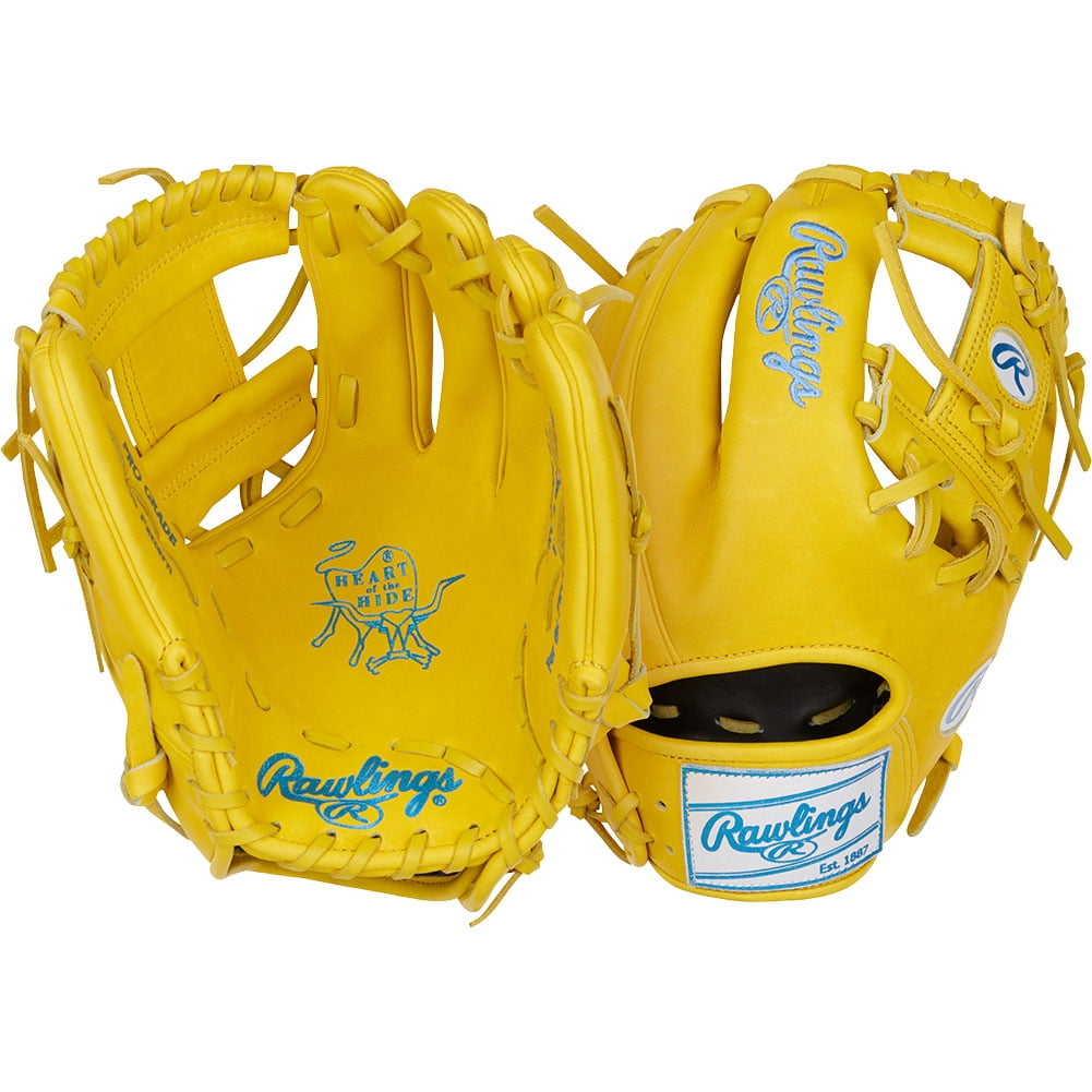 Rawlings HOH ColorSync 9.0 11.5" Baseball Glove (PROR204-2Y) Yellow 11.5