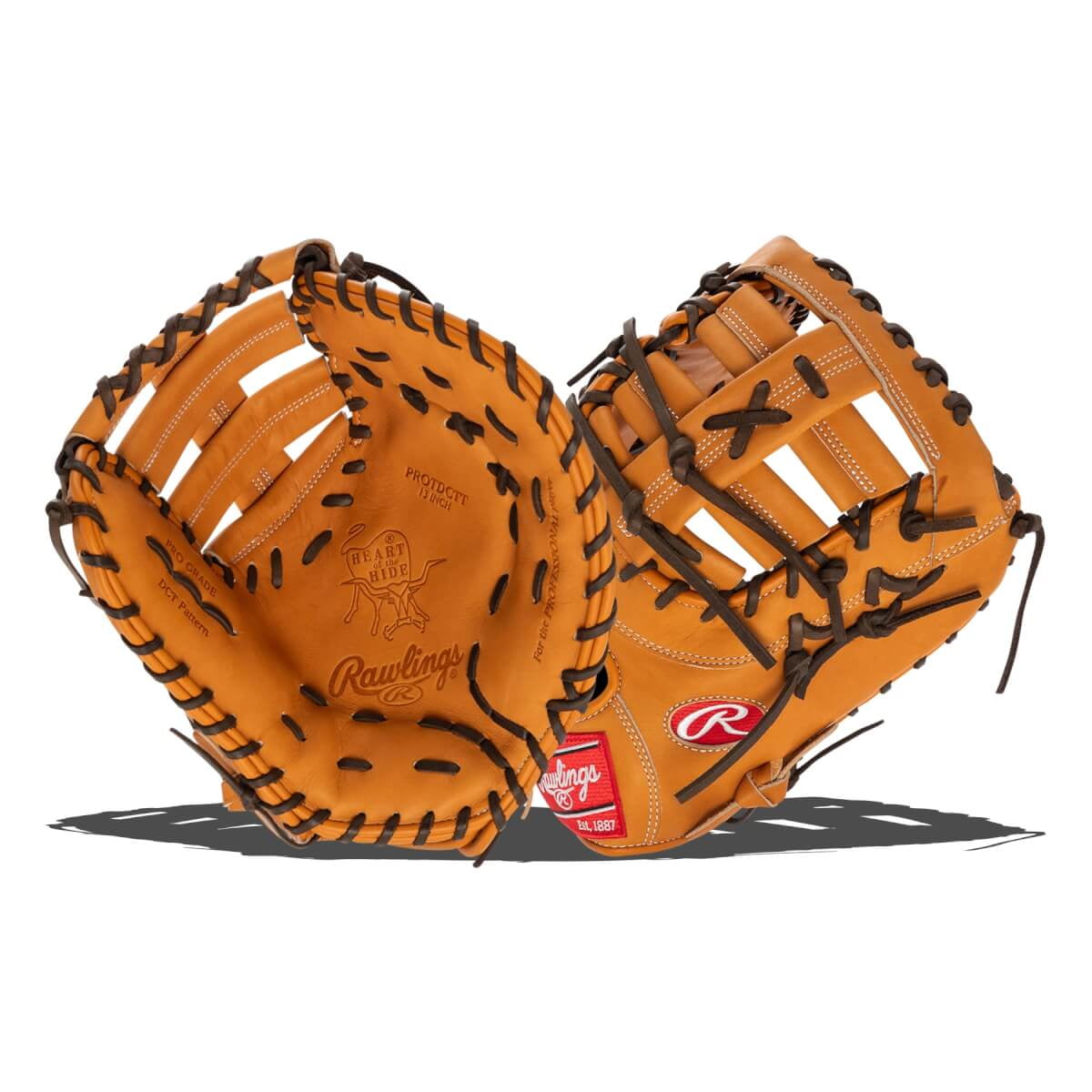 Rawlings Heart of the Hide Traditional Series First Base Baseball Glove | LHT | 13 inch