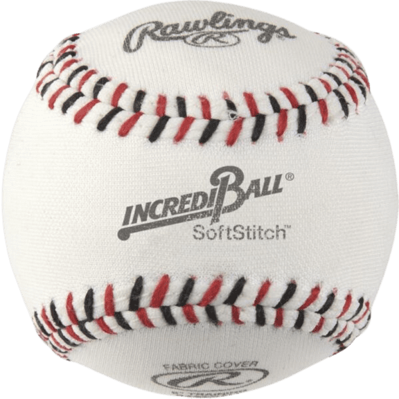 Rawlings | Incredi-Ball White Softstitch Baseballs | RIB9S | 9" | 12 Count