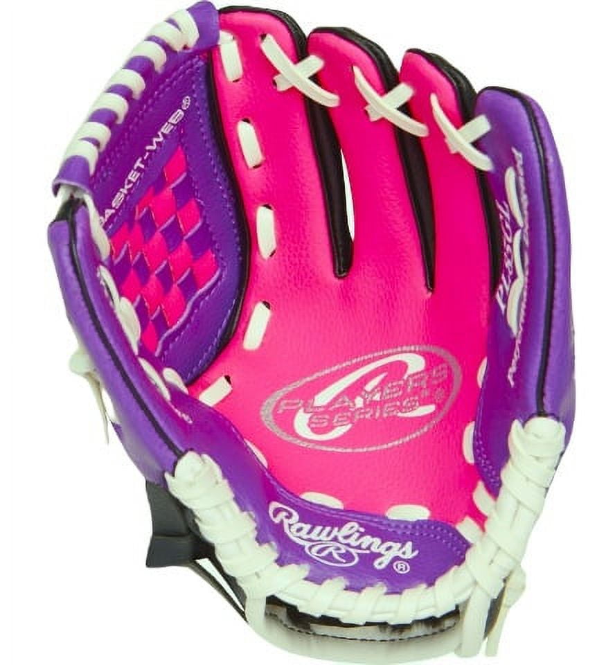Rawlings Kids' Players Series 8.5" Youth TBall Baseball Glove, Right Hand Throw
