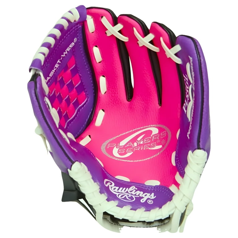 Purple Junior Baseball Glove Rawlings Kids' Players Series Youth T