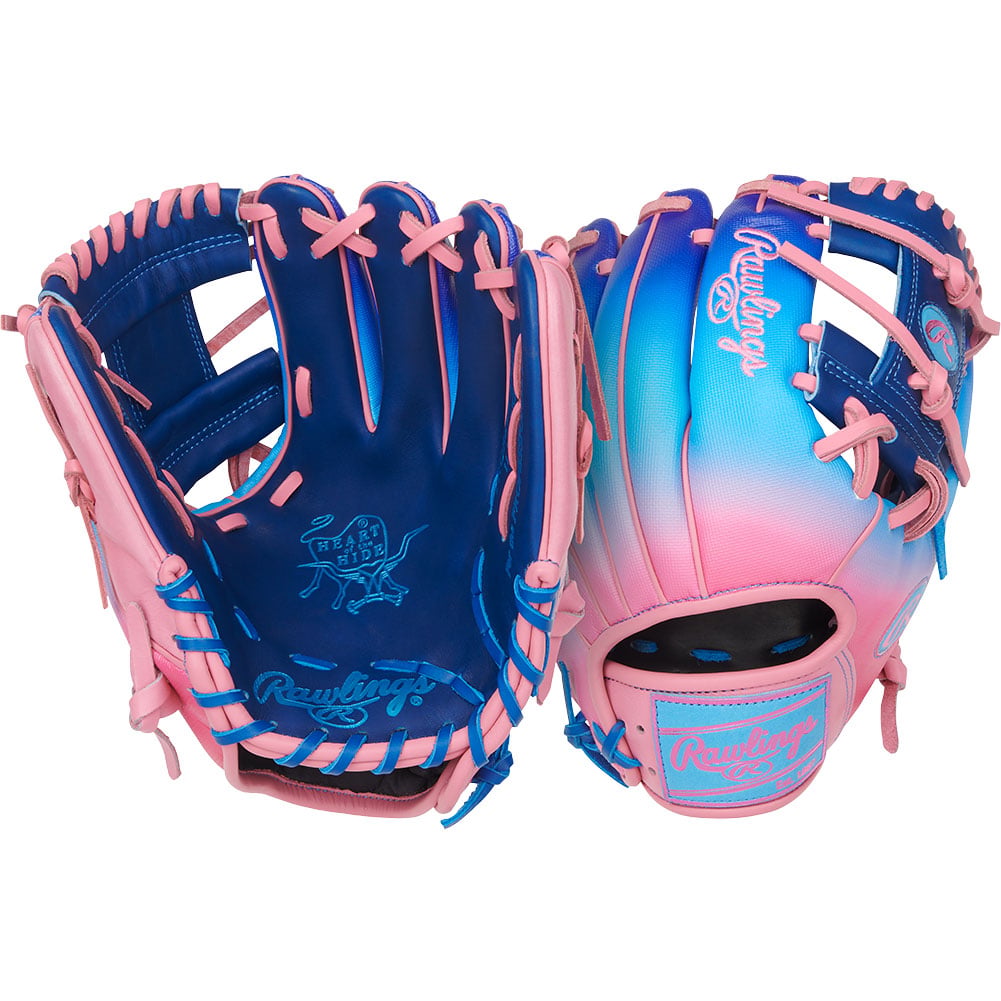 Rawlings LE Heart of the Hide Fun Burst 11.5" Baseball Glove (PROR24 2RSS) Royal/Blue 11.5