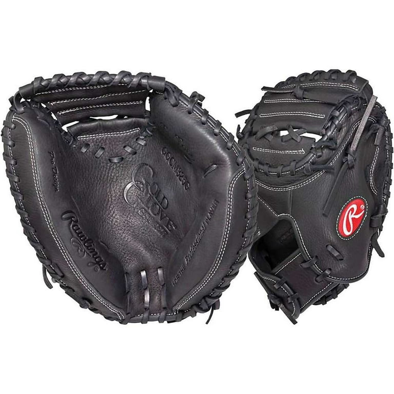 Rawlings Gold Glove Gamer 32.5 Inch Catchers Left Handed Baseball Glove GGCM325G RH Walmart