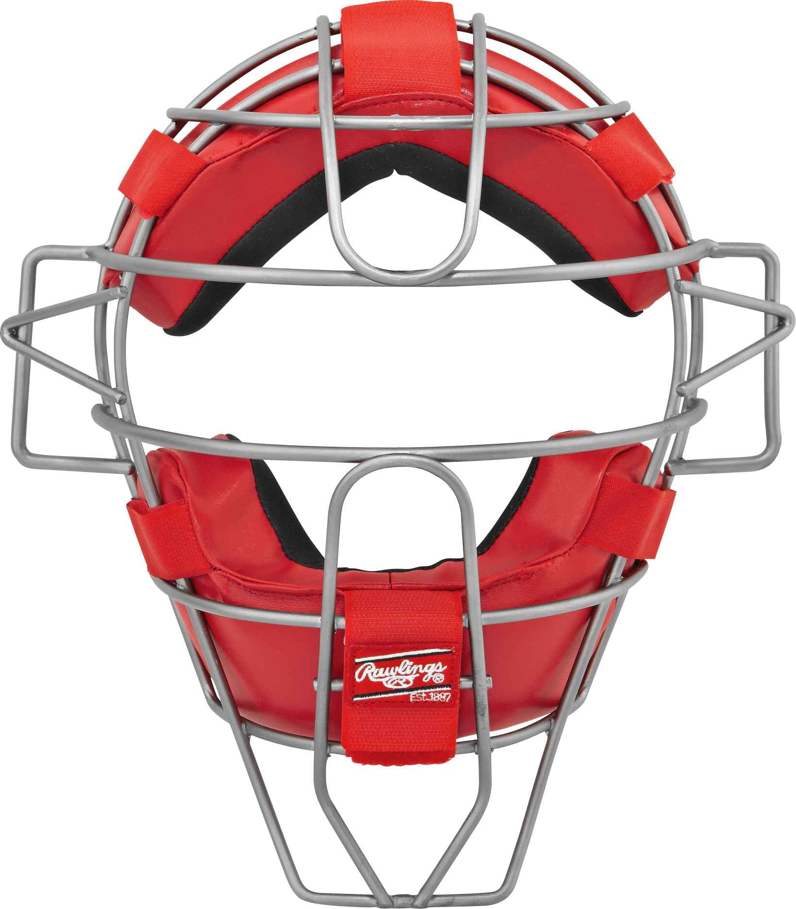 Rawlings LWMX2 Traditional Catcher's Facemask Scarlet Youth