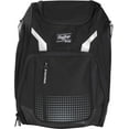 thumbnail image 1 of Rawlings Legion Baseball Backpack | Black | Any, 1 of 9