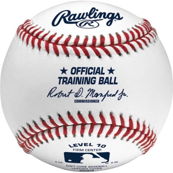 Rawlings | Level 10 Polyeurethane Firm Center Training Baseball | Youth/10U | ROTB10 | 12 Count