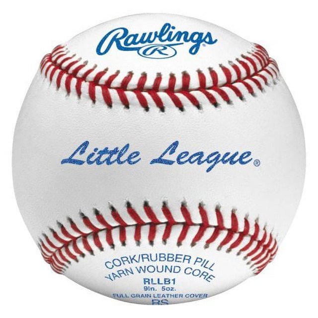 Rawlings Little League Competition Grade Youth Baseballs, Box of 12
