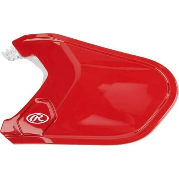 Rawlings MACH ADJUST Gloss RHB Jaw Guard | Scarlet | N/A