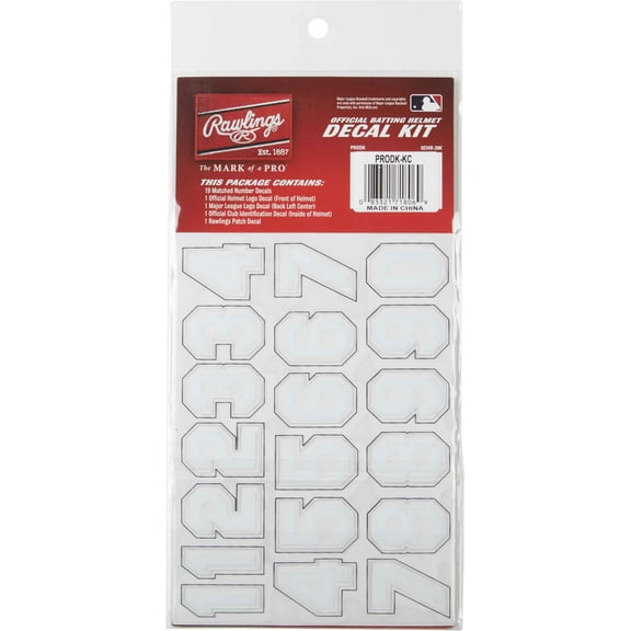 Rawlings MLB Decal Kit |  | Adult
