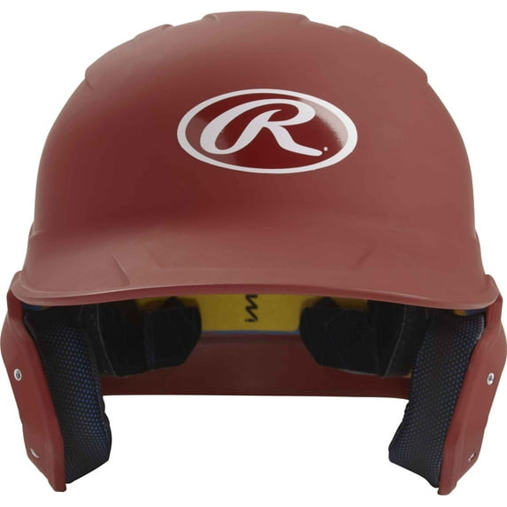 Rawlings Mach 1-Tone Helmet - Junior - Matte | Matte Cardinal | JUNIOR