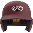 thumbnail image 1 of Rawlings Mach 1-Tone Helmet - Junior - Matte | Matte Maroon | JUNIOR, 1 of 2