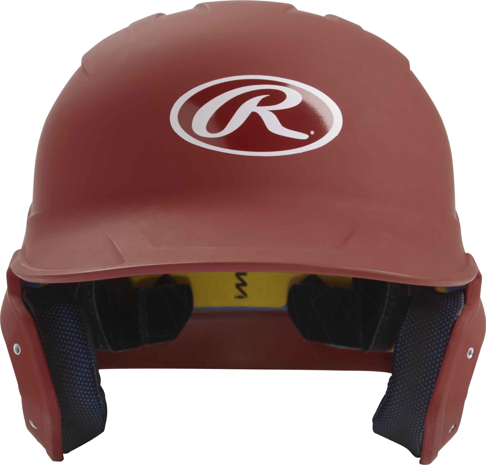 Rawlings Mach Baseball Batting Helmet, Senior, Matte Cardinal Red