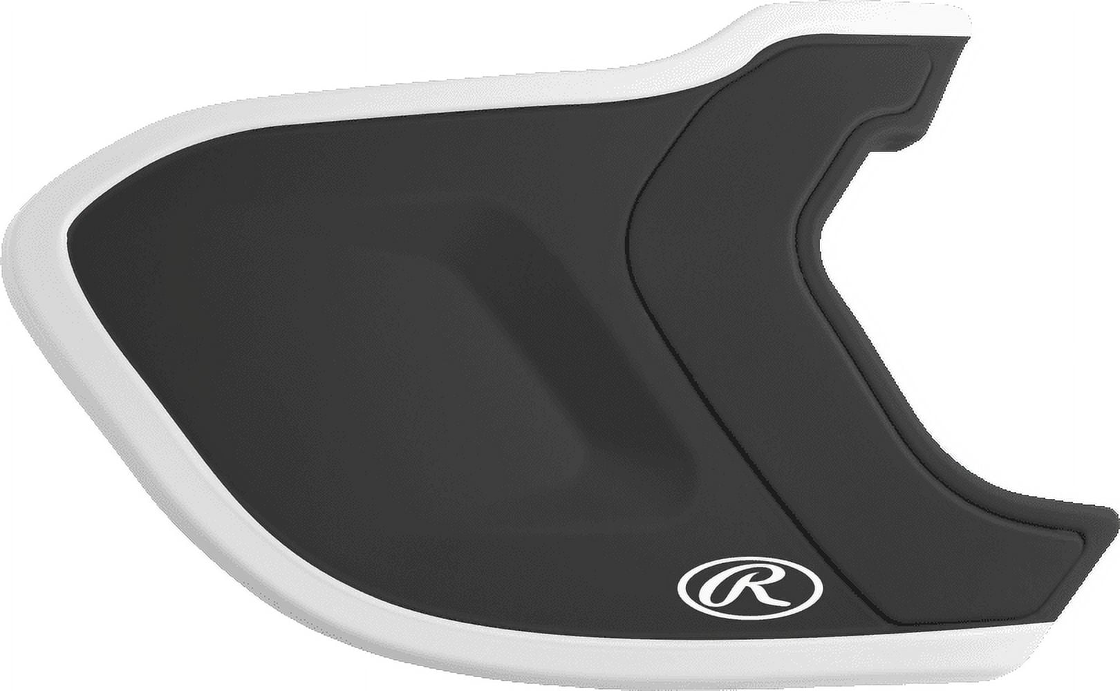 Rawlings Mach EXT Batting Helmet Extension Flap Piece, Black, Left Hand