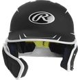 thumbnail image 1 of Rawlings Mach Junior 2-Tone Matte Baseball Helmet with LHB EXT Flap, 1 of 2