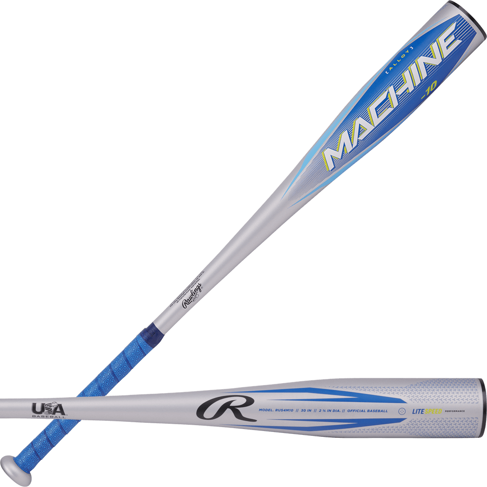 Rawlings Machine (2 5/8" Barrel) USA Youth Baseball Bat | 30" | -10